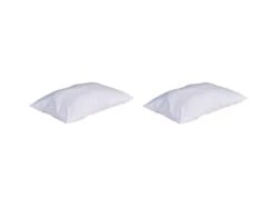 Lot De 2 Oreillers Anti-punaises Et Anti-insectes Moelleux Enveloppe Microfibre 50x70
