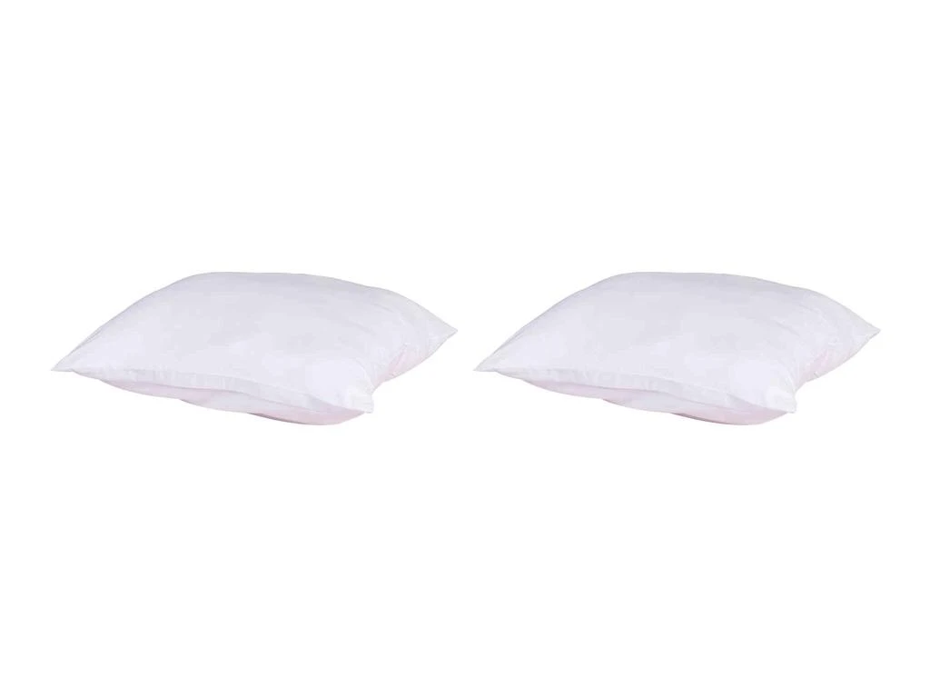 Lot De 2 Oreillers Recyclés Moelleux Enveloppe Microfibre 60x60 1 Lot De 2 Oreillers Recyclés Moelleux Enveloppe Microfibre 60x60