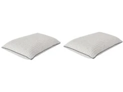 Lot De 2 Oreillers Softmemory Effet Mémoire De Forme Someo 40x60