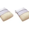 Lot De 2 Oreillers Mousse Mémoire Végétale Et Taies D'oreillers Percale Someo 40x60