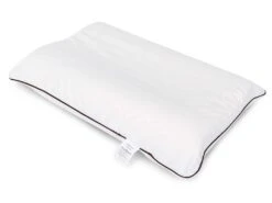 Oreiller Ergonomique Mousse Mémoire Végétale Et Taie D'oreiller Percale Someo 40x60 -Literie Magasin oreiller 21842787