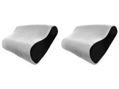 Lot De 2 Oreillers Ergonomiques Bultex à Mémoire De Forme 33x52