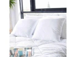 Lot De 2 Oreillers Protection Anti-acariens 60x60