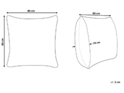 Oreiller En Plumes Et Duvet De Canard 80 X 80 Cm KHARTAPHU -Literie Magasin oreiller 22784865