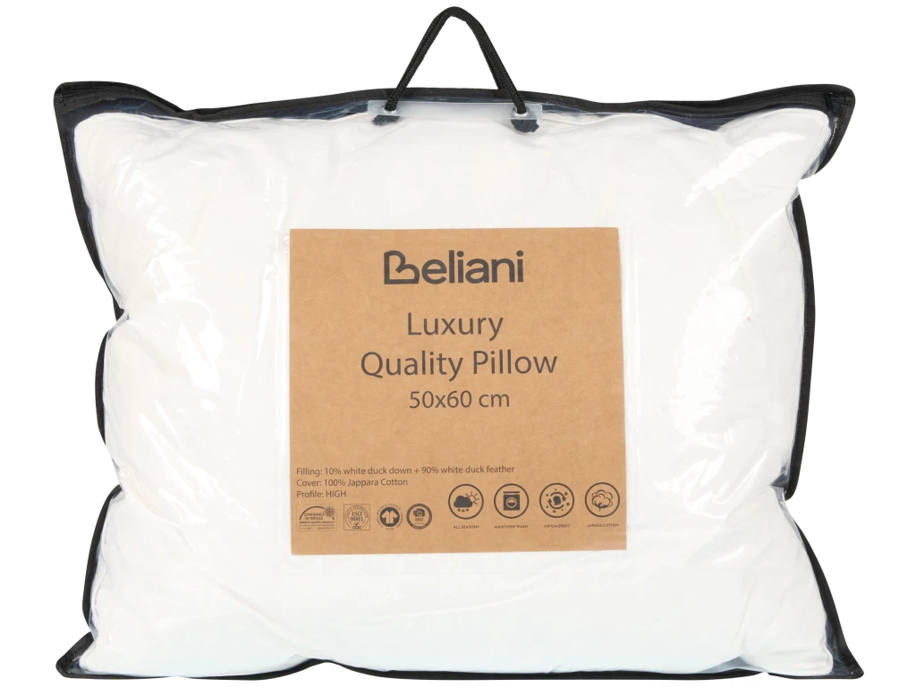 Oreiller En Plumes Et Duvet De Canard 50 X 60 Cm KHARTAPHU 6 Oreiller En Plumes Et Duvet De Canard 50 X 60 Cm KHARTAPHU – Image 6