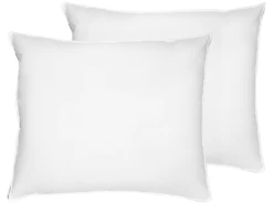 Lot De 2 Oreillers En Plumes Et Duvet De Canard 50 X 60 Cm KARIJANG