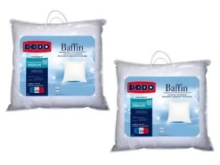 Lot De 2 Oreillers DODO Naturel Duvet - 65x65 Cm - BAFFIN
