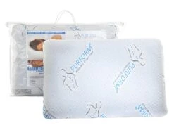 Oreiller Mémoire De Forme 60 X 40 Cm Anti Acariens PURFORM - SIRONA