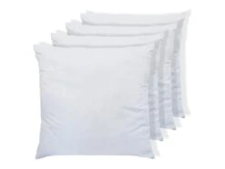 Lot De 4 Oreillers Câlin 60 X 60 Cm - 400 Gr - Blanc - TORIVIA -Literie Magasin oreiller 7729963