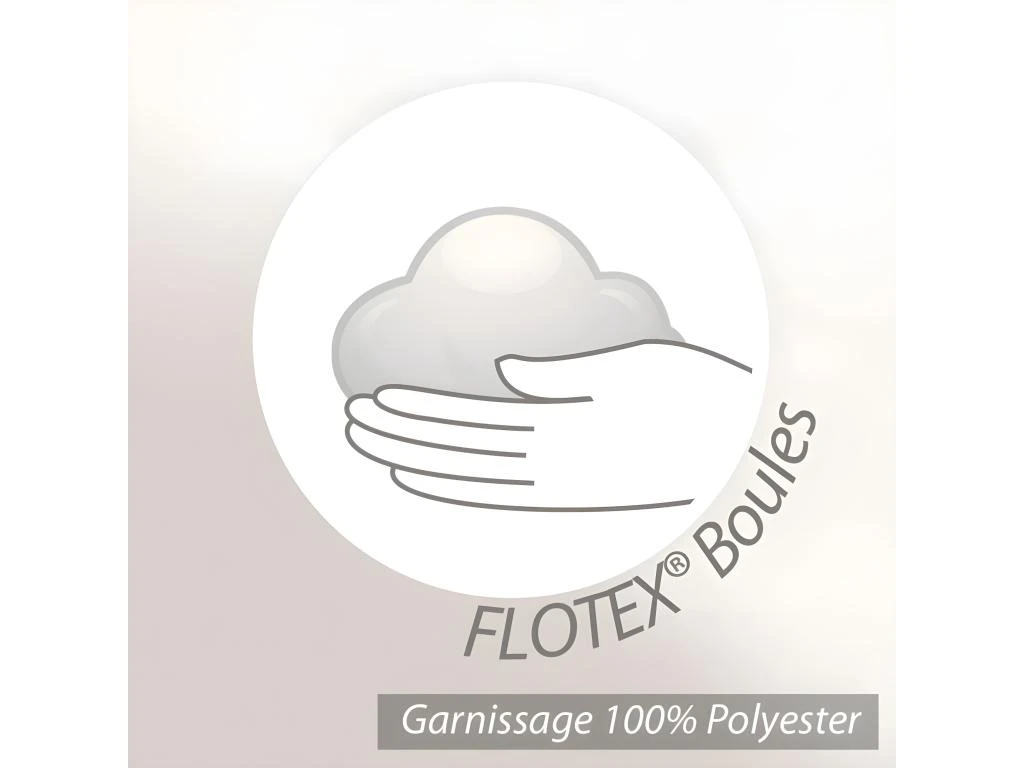 Oreiller 40x40 Cm GRIZZ'LIT FLOTEX Fibre Creuse Polyester 8 Oreiller 40x40 Cm GRIZZ'LIT FLOTEX Fibre Creuse Polyester – Image 8