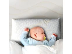 MINEA | Oreiller 26x50 Cm BABY 26x50 Cm | Mémoire De Forme | Mi-ferme -Literie Magasin oreiller 9183601