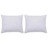 Protège-oreillers 2 Pcs 60x70 Cm Blanc