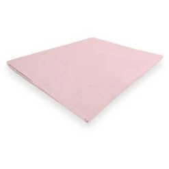 SOLEIL D'OCRE Drap Plat Camille - Coton Percale - 240 X 300 Cm - Rose