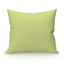 SOLEIL D'OCRE Lot De 2 Taies D'oreiller 65x65 Cm En Coton Uni 57 Fils - Vert