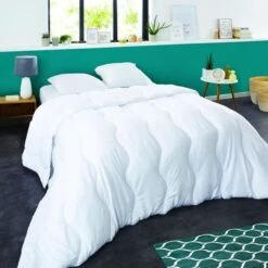 SWEETNIGHT PREMIUM Couette Tempérée - Satin De Coton - 140 X 200 Cm