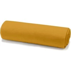 TODAY Drap Housse 100% Coton - 160 X 200 Cm - Jaune Safran
