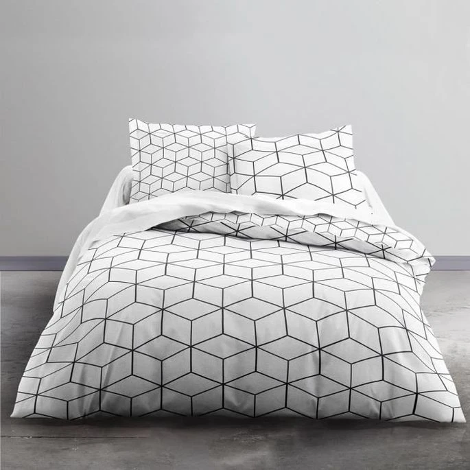 TODAY Parure De Lit Coton 2 Personnes - 240x260 Cm - Imprimé Blanc Raphael 1 TODAY Parure De Lit Coton 2 Personnes - 240x260 Cm - Imprimé Blanc Raphael