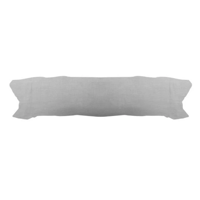 TODAY Taie De Traversin 100% Coton - 45x185 Cm - Zinc 1 TODAY Taie De Traversin 100% Coton - 45x185 Cm - Zinc